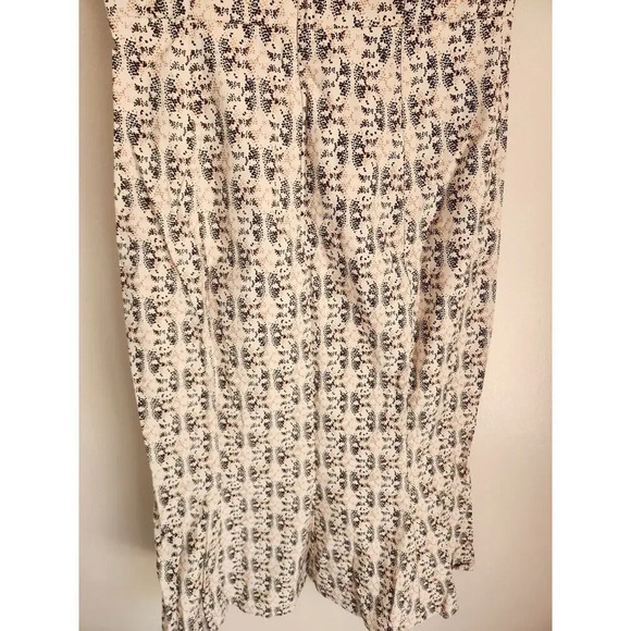 NWT Anthropologie The Cecily Fit & Flare Sweetheart Dress Size L Neutral 9B404 - Picture 8 of 13